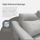 CLEO Dual Electric Recliner Sofa, 3-Seater, L206 CLEO Dual Electric Recliner Sofa, 3-Seater, L206